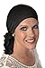 Headcovers Unlimited Slip-On Scarf - Cancer Headwear for Women (Black)
