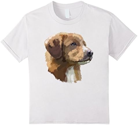 Kids Nova Scotia Duck Tolling Retriever Dog T Shirt I Love Toller 10 White