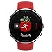 POLAR VANTAGE M -Advanced Running & Multisport Watch with GPS and Wrist-based Heart Rate (Lightweight Design & Latest Technology, Red, M-L