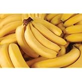 Fresh Organic Bananas Approximately 3 Lbs 1 Bunch of 6-9 Bananas (Fresh Premium Organic Bananas 6 Lb 2 Bunch)