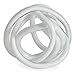 Now House by Jonathan Adler Glass Knot, White