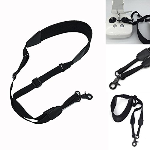 Hanging Belt Iusun Remote Control Strap For DJI Phantom 4/3/2 Inspire 1 Remote Control (Black)