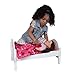 Unicorn Wooden Doll Bed with Trundle Fits 18 Inch Dolls