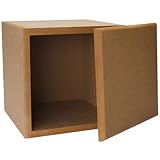 Denovo Audio Knock-Down MDF 0.67 cu. ft. Subwoofer Speaker Cabinet