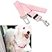 Pink Car Vehicle Auto Seat Safety Belt Seatbelt for Dog Pet