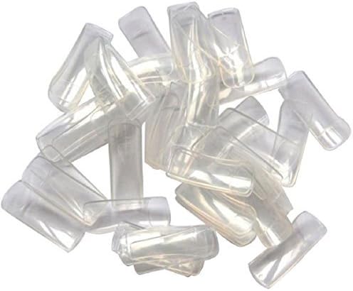 GBSTORE 500pcs Artificial Nail Tip Natural Color Full Cover False Nail Tips 10 Sizes for Nail Salons and DIY Nail Art at home