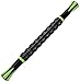 XUZOU Muscle Roller Stick for Athletes Body Massage Sticks Tools-Muscle Roller Massager for Relief Muscle Soreness,Cramping and Tightness,Help Legs and Back Recovery,Black Green