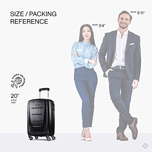 Samsonite-Winfield-2-Hardside-Expandable-Luggage-with-Spinner-Wheels-Brushed-Anthracite-Carry-On-20-Inch