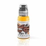 World Famous Tattoo Ink – Vegan-Friendly Professional Tattooing Inks – Dubai Gold, 1 Ounce