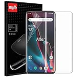 [4 Pack] Soft TPU Full Cover Film Screen Protector for Oneplus 7 Pro Screen Protector