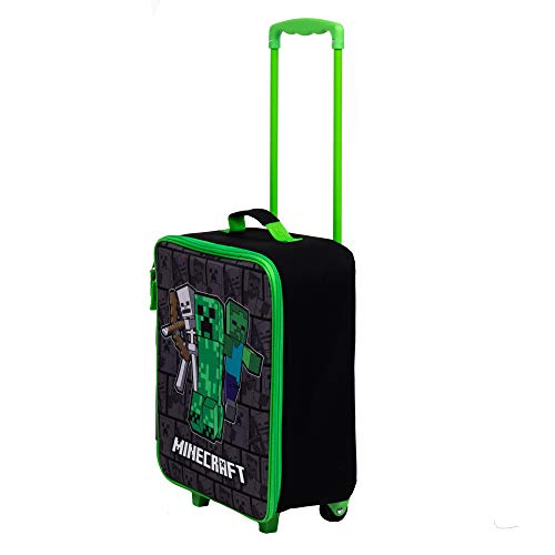 Bioworld MINECRAFT Rolling Luggage, 14" Pilot Case Pricepulse