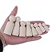 8pcs Unfinished Wood Doll Bodies Assorted Wooden People Shapes for Arts and Crafts