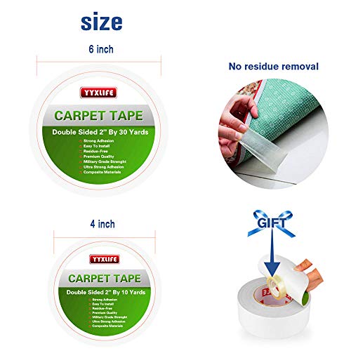 5 YYXLIFE+Adhesive+Removable+Multi+Purpose+Carpets+Heavy