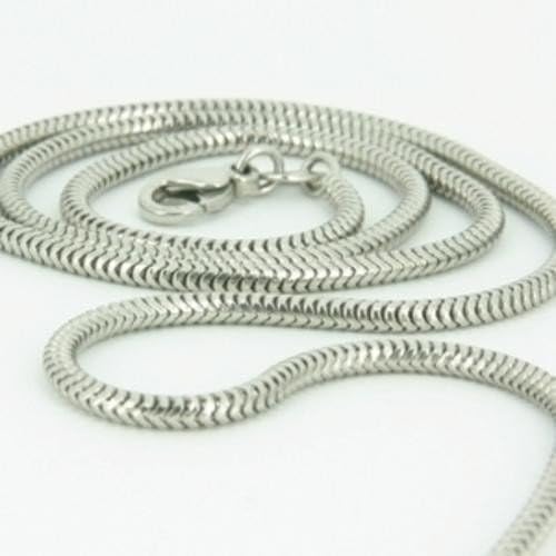 2mm thick solid sterling silver 925 stamped Italian round link SNAKE CHAIN necklace bracelet anklet with lobster claw clasp jewellery jewelry fits Pandora charms - Available in lengths: inch 6"/15cm, 8"/20cm, 10"/25cm, 12"/30cm, 14"/35cm, 16"/40cm, 18"/45cm, 20"/50cm, 22"/55cm, 24"/60cm, 26"/65cm, 28"/70cm, 30"/75cm, 32"/80cm, 34"/85cm, 36"/90cm, 38"/95cm, 40"/100