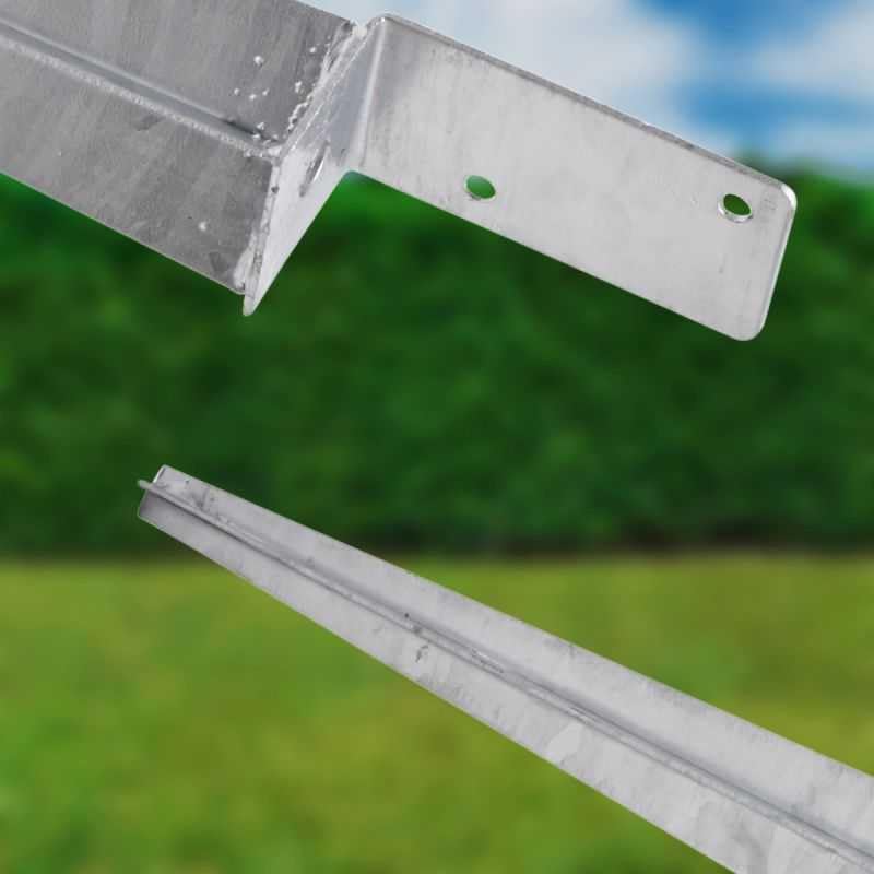 Garden Climbing Frame, Swing Set Gazebo Fence Ground Anchor kit Universal 50x 600mm (Set of 4)