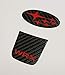 2015-2019 Steering Wheel Decals Compatible with Subaru WRX (Red)