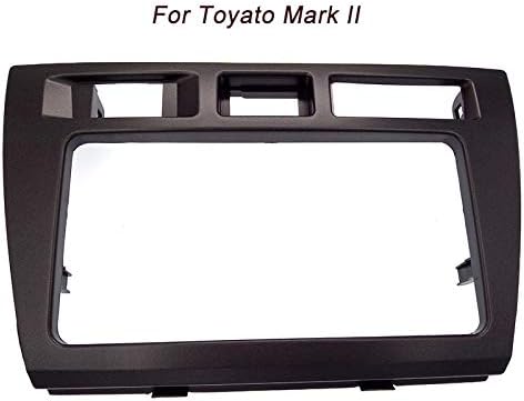 Car Radio Fascia for TOYOTA Mark II JZX110 Verossa Stereo Dash Kit Installation Fascia CD Face Plate Panel DVD Frame (202x102mm)