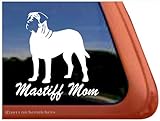 Mastiff Mom Vinyl Window Dog Decal Sticker