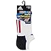adidas Men's Climacool II No Show Socks (2 Pack), One Size, White/Shock Blue/Bold Orange/Black-Onix Marl
