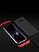 Ai-case SWEET-57 3-in-1 Ultra Thin and Slim Hard PC Case Anti-Scratches Premium Slim 360 Degree Full Body Protective Cover for Samsung Galaxy S8 Case (2017) - Red Plus Black
