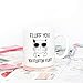 5Aup Christmas Gifts Funny Cat Coffee Mug for Cat Lover, Fluff You You Fluffin' Fluff Cat Unique Birthday and Holiday Gifts, 11Oz Novelty Ceramic Cups