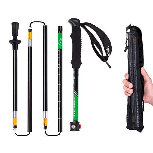Naturehike Foldable Trekking Pole, Collapsible and Adjustable Hiking