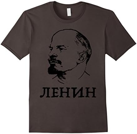 Mens Vladimir Lenin TShirt Tee Shirt T-Shirt Medium Asphalt