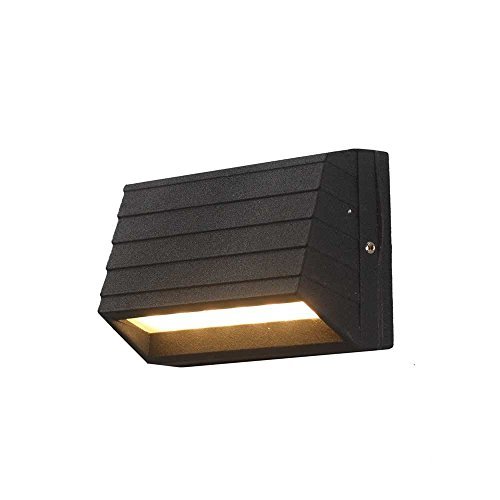 Citra 4W LED Outdoor Exterior Wall Step UP/Down (only up or only Down) Light Fixture Lamp New Long Grey Finish Warm White