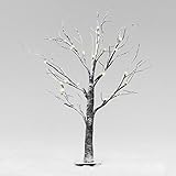 Decorative LED Lit Wintertime Snow Dusted Tree - 25 Tall by Bristola Home Designs