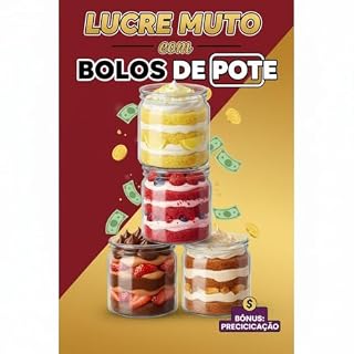 Livro Lucre MUITO com Bolos de Pote: Bônus de Precificação