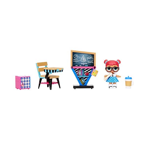 LOL Surprise Collectable Dolls for Girls - With 10 Surprises and Accessories - Teacher's Pet - Furniture Series 3