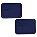 Pyrex 7210-PC Rectangle Dark Blue 3 Cup Storage Lid for Glass Dish (2, Dark Blue)