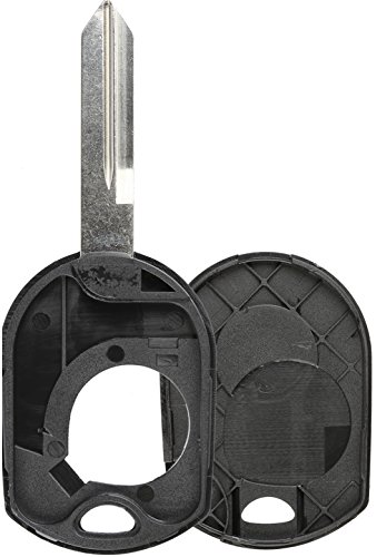 image for KeylessOption Keyless Entry Remote Uncut Blank Ignition Key Blade Fob 