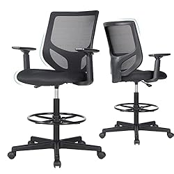 Drafting Chair, Tall Office Chair, High Adjustable