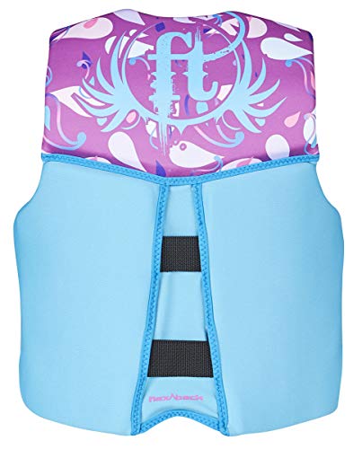 Full Throttle Purple 142500-600-002-19 Hinged Rapid-Dry Flex-Back Vest, Youth - //coolthings.us