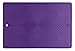 Dexas Pets Grippmat Flexible Non-Slip Pet Placemat/Spill Catcher for Dog Bowls and Cat Bowls, 13 by 19 Inches, Purple