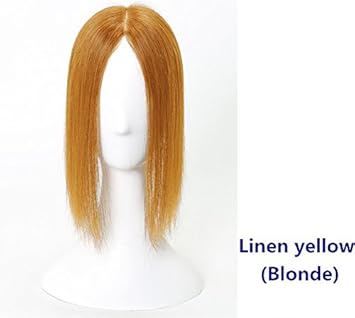 Amazon Com Remy Human Hair Middle Part Hair Toppers Silk Base 3