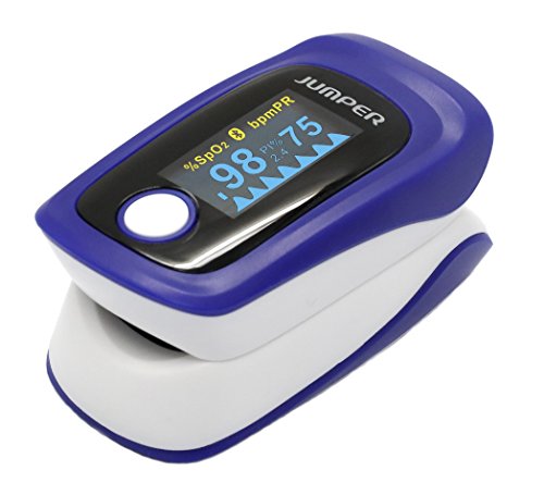 Bluetooth fingertip pulse oximeter for sports, fitness,…