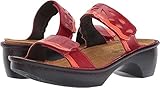 NAOT Women's Cologne Poppy Leather Combo 37 M EU