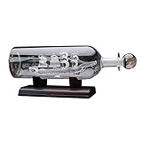 Ship In A Bottle Sailboat Drifting Bottle With
