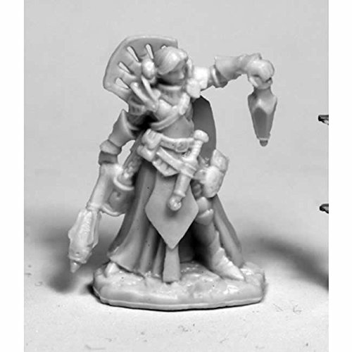 Reaper Miniatures Christina, Female Cleric #77468 Bones Unpainted Plastic Figure