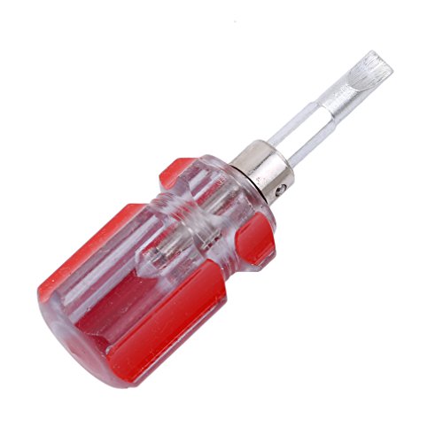Meolin Interchangeable Bidirectional Mini Screwdriver Phillips & Flat Tip Screwdriver DIY Repair Tools