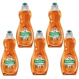 Palmolive Ultra Antibacterial Orange Dish Washing Liquid-10 oz (Quantity of 5)