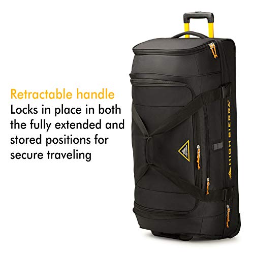 High Sierra Pathway 36Inch Wheeled DropBottom Duffel Extralarge