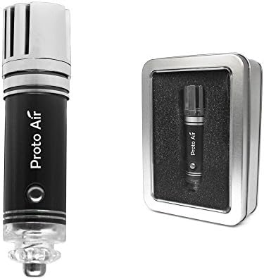 ProtoAir Car Air Purifier, Ionizer, Ozone Generator, and Odor Eliminator. Negative Ion Generator and Car Air Freshener