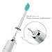 Replacement Toothbrush Heads - Standard Compatible with Philips Sonicare Electric Toothbrushes Sonic Brush Parts 10 Counts with Hygiene Caps for ProResults Platinum EasyClean DiamondClean and More