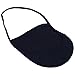 Cinak Women Low Cut Socks No Show Half Socks with Sling Back 4-Pairs (Black)