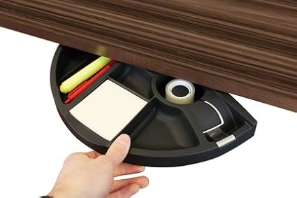 Qline Underdesk Tray 23 W Pencil Drawer Organizer Slide Out Ball
