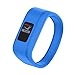 NotoCity Compatible for Garmin Vivofit JR Bands Soft Silicone Replacement Watch Bands for Garmin Vivofit JR/Vivofit JR 2/Vivofit 3(Blue, Small)