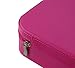 TIMELYBUYS 3 Piece Pink Extra Large Travel Eyeglass Sunglasses Glasses Zippered Case